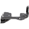 Front, Driver Side Bumper Bracket, Bumper Mounting Plate