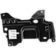 Front, Driver Side Bumper Bracket, Bumper Mounting Plate