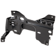 Front, Driver Side Bumper Bracket, Bumper Mounting Plate