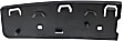 Front, Driver Side, Upper Bumper Bracket