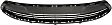 Front, Center Bumper Grille, Textured Gray CAPA Certified