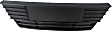 Front, Center Bumper Grille, Gloss Black