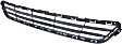 Front Bumper Grille, Textured Black
