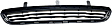 Front Bumper Grille, Textured Black, S/SE Models, CAPA Certified