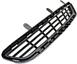 Front Bumper Grille, Textured Black, S/SE Models, CAPA Certified