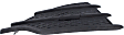 Front, Passenger Side, Outer Bumper Grille, Textured Black