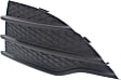 2016 Ford Escape - Front, Driver Side, Outer Bumper Grille, Textured Black