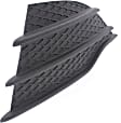 2016 Ford Escape - Front, Driver Side, Outer Bumper Grille, Textured Black