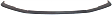 Front, Driver or Passenger Side Bumper Trim, Textured Black