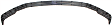 Front, Driver or Passenger Side Bumper Trim, Textured Black