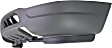 Front Valance, Textured, With Air Holes and Tow Hook Holes, Without Fog Light Holes
