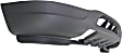 Front Valance, Textured, With Air Holes and Tow Hook Holes, Without Fog Light Holes