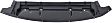 2010 Ford Fusion - Front, Lower Valance, Air Deflector, Textured