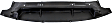 2010 Ford Fusion - Front, Lower Valance, Air Deflector, Textured
