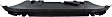 2011 Ford Mustang Base - Front Valance, Stone Deflector, Textured