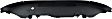 2011 Ford Mustang Base - Front Valance, Stone Deflector, Textured