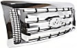 2011 Ford F-150 XLT - Grille, Chrome Shell with Black Insert, For Models Without Custom Package