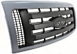 2013 Ford F-150 FX4 - Grille, Gray Shell with Textured Black Insert