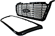 2007 Ford F-150 - Grille, Black Shell with Chrome Insert