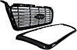 2007 Ford F-150 - Grille, Black Shell with Chrome Insert