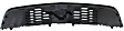 Grille, Painted Black, with Emblem Provision, For Models without Mustang Club Package And Pony Package