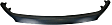 2012 Ford Fusion - Grille Trim, Upper, Fits on Grille, Primed, CAPA Certified