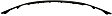 2012 Ford Fusion - Grille Trim, Upper, Fits on Grille, Primed, CAPA Certified