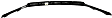 2012 Ford Fusion - Grille Trim, Upper, Fits on Grille, Primed, CAPA Certified