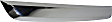 2010-2012 Ford Fusion - Grille Trim, Center, Chrome, CAPA CERTIFIED