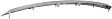 2010-2012 Ford Fusion - Grille Trim, Center, Chrome, CAPA CERTIFIED