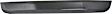 2011-2012 Ford Fusion - Grille Trim, Lower, Black, Sport Model