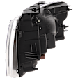 Passenger Side Headlight, with Bulb, Halogen, Chrome Trim