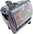 Driver Side Headlight, with Bulb, Halogen, GT/Boss 302Model, Clear Lens, Black Interior, CAPA Certified
