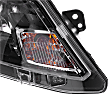 2011 Ford Fusion - Passenger Side Halogen Headlight, With bulb(s), OE Replacement