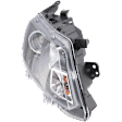 2010-2012 Ford Fusion - Passenger Side Headlight, with Bulb, Halogen, Clear Lens, CAPA Certified