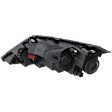 2010-2012 Ford Fusion - Passenger Side Headlight, with Bulb, Halogen, Clear Lens, CAPA Certified