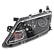 Driver Side Headlight, with Bulb, Halogen, Clear Lens