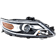 Passenger Side Headlight, with Bulb, Halogen, Clear Lens