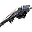 Passenger Side Headlight, with Bulb, Halogen, Clear Lens