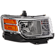 Passenger Side Headlight, with Bulb, Halogen, SE/SEL Models, CAPA Certified
