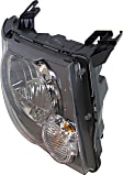 Passenger Side Headlight, with Bulb, Halogen, Production Date From December 2 2008, with Appearance Package, Clear Lens, Black Interior