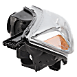 Passenger Side Headlight, with Bulb, Halogen, Chrome Interior, S Model, CAPA Certified