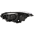 Passenger Side Headlight, with Bulb, Halogen, Chrome Interior, S Model, CAPA Certified