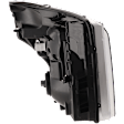 2015 Ford F-250 Super Duty - Driver Side Halogen Headlight, With bulb(s), OE Replacement