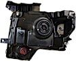 Driver Side Headlight, with Bulb, Halogen, Gray Trim, FX2 Model, CAPA CERTIFIED