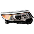 Passenger Side Headlight, with Bulb, Halogen, Sport/SEL Models