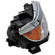 Passenger Side Headlight, with Bulb, Halogen, SE/SEL/Limited Models