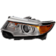 Driver Side Headlight, with Bulb, Halogen, SE/SEL/Limited Models