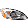 Passenger Side Headlight, without Bulb, Halogen, without Centennial Edition, Clear Lens, Chrome Interior