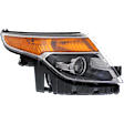 2015 Ford Explorer - Passenger Side Halogen Headlight, With bulb(s), OE Replacement